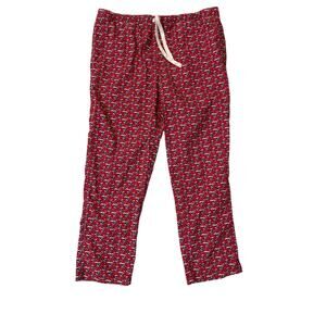 Vineyard Vines Christmas Pajama Pants PJs Mens XL Holiday Ski Snow Whale‎ Preppy